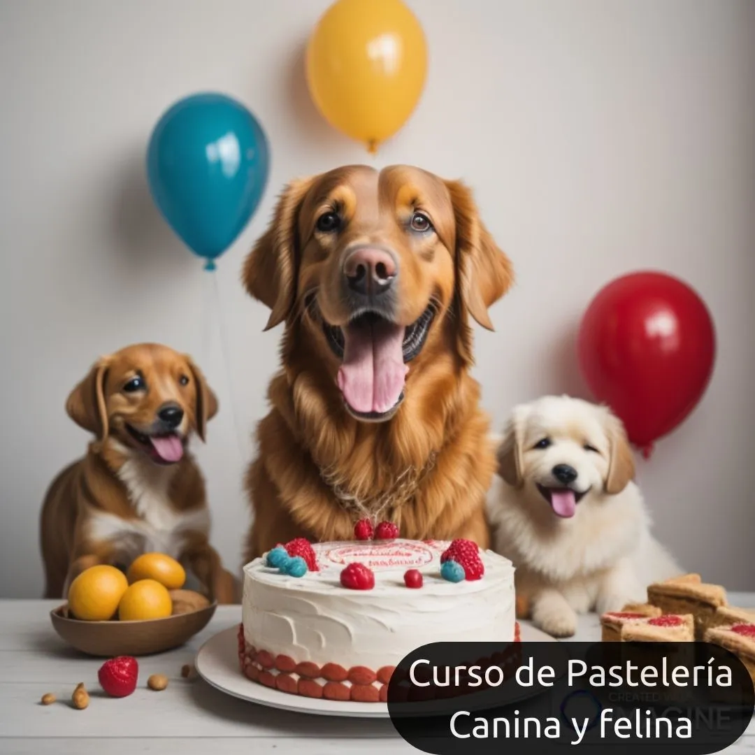 Curso de Pastelería Canina y felina. Mascotas felices y sanas