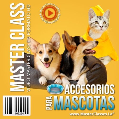 Curso Aprende a confeccionar accesorios para mascotas - Oportunidad de negocio
