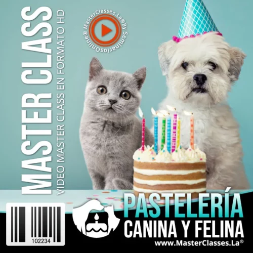 Curso online de pasteleria canina y felina - oportunidad de negocio